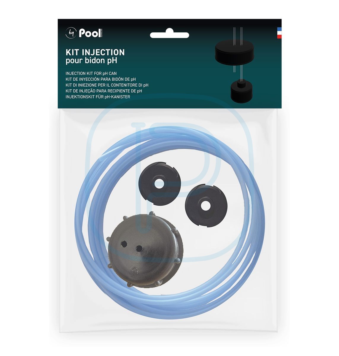 Kit injection pH (tubing event pour bidon pH)