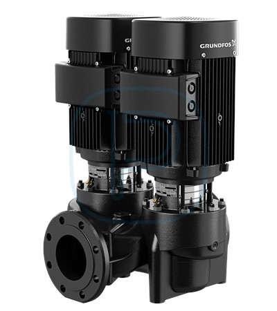 Pompe in-line, corps fonte traitement cataphorèse, à vitesse fixe - GRUNDFOS TPD 32-180/2 (98958122)