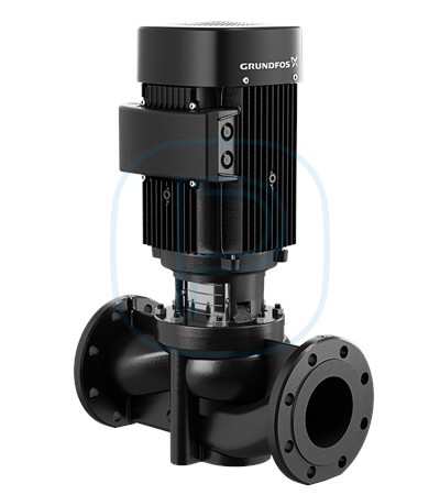 Pompe in-line, corps fonte traitement cataphorèse, à vitesse fixe - GRUNDFOS TP 100-30/4 (98958046)