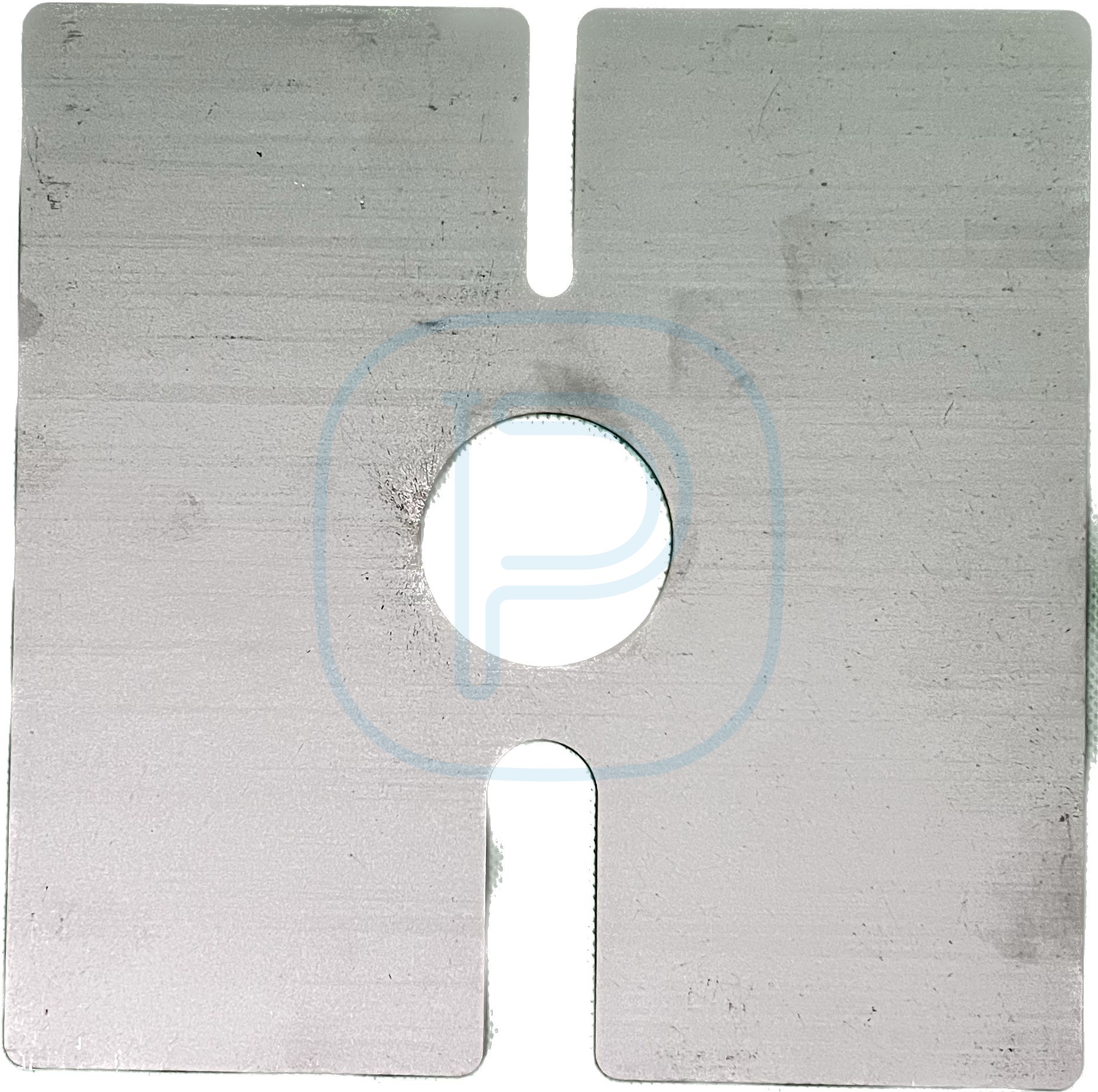 Plaque obturation simple 1"1/4