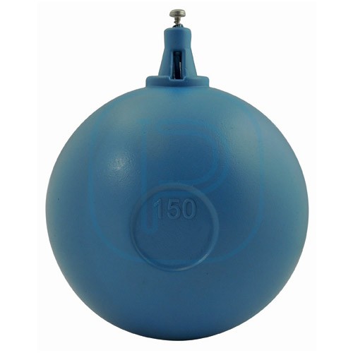 918 BOULE PLASTIQUE D120 POUR FLOTTEUR TIGE PLATE