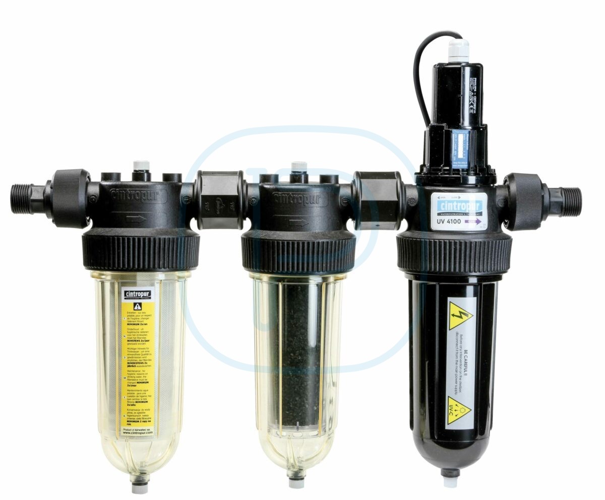 UV TRIO-40W (3/4'' + 1'')