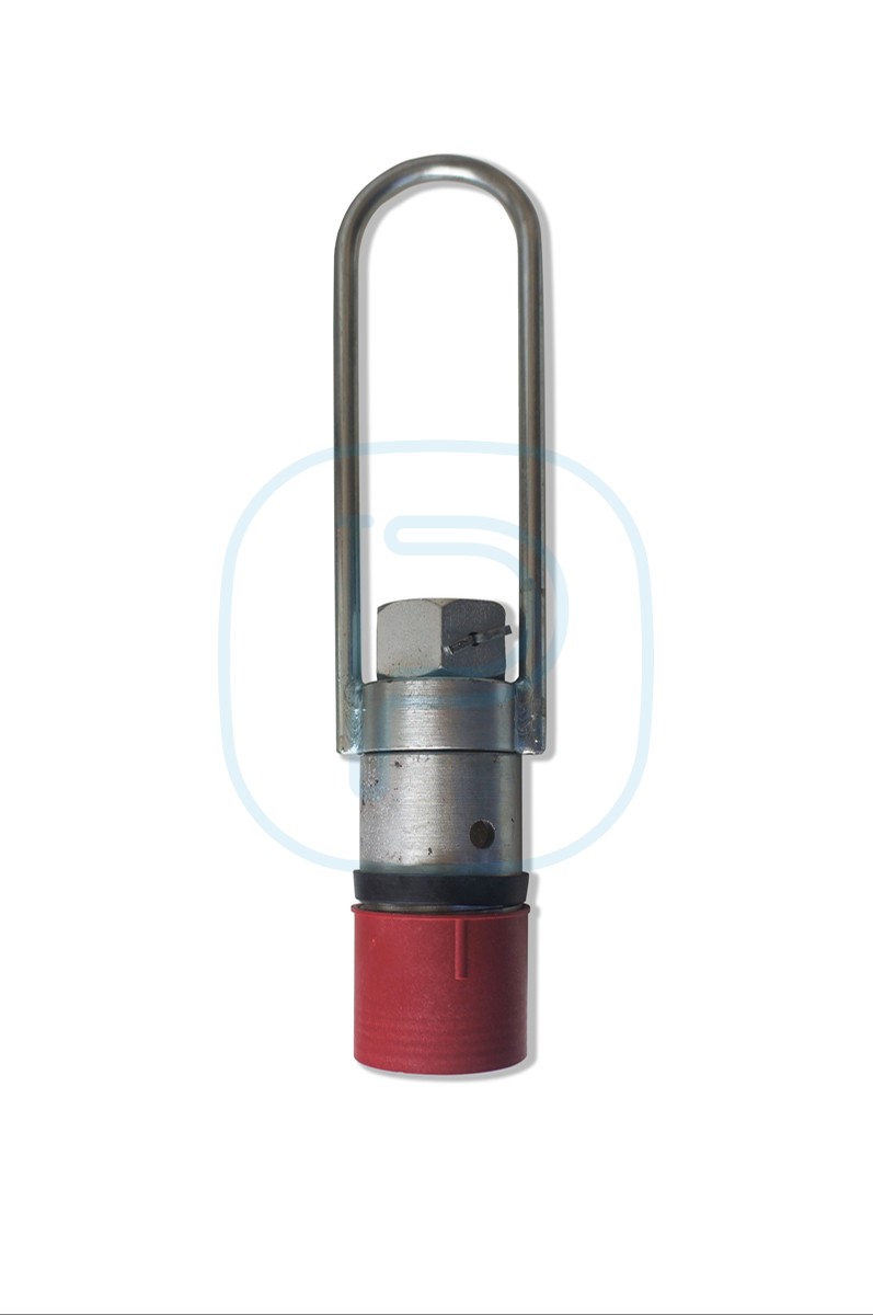 Anneau de manutention sur axe pivotant pour tube PVC type PROLINE diam 63