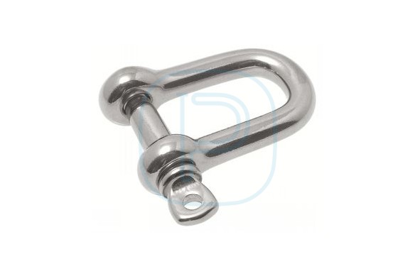 MANILLE DROITE FORGEE D.4 INOX 316-A4
