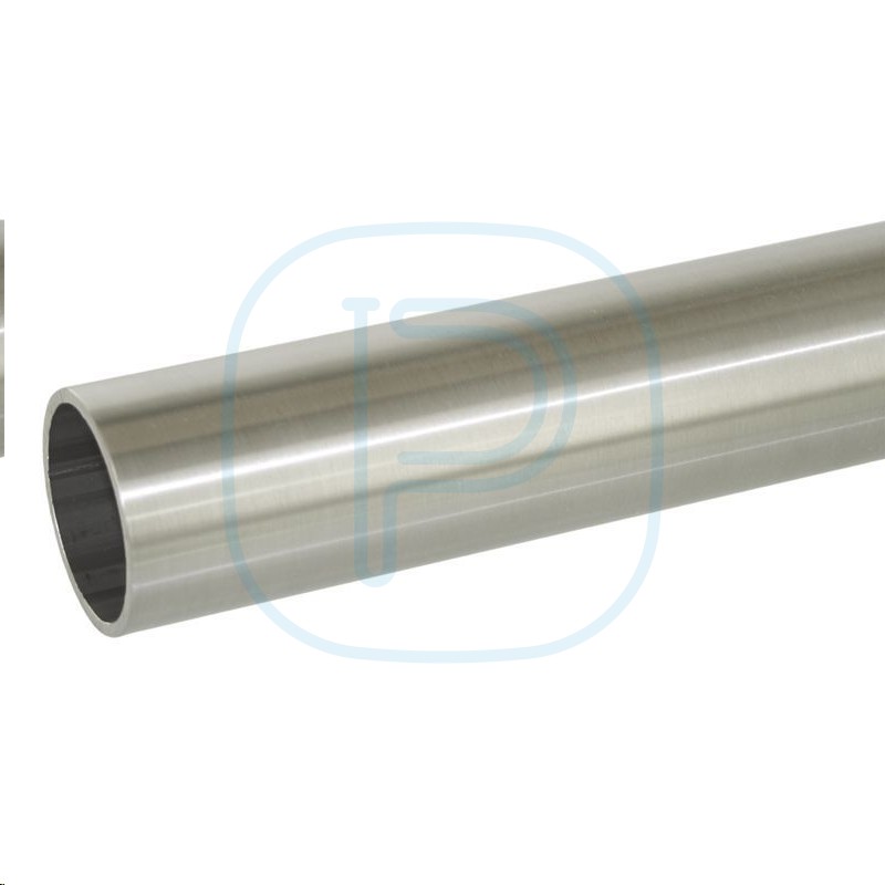 Tube inox roulé soudé 1.4307/304L 26,9mmX1,6mm (pour barre de guidage) longueur 6m05