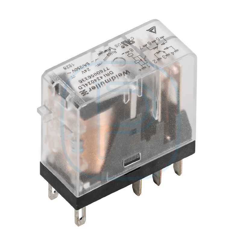 Bobine relais 2 contacts (24vac - 5A/230V)