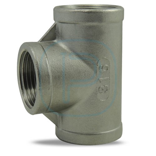 8130 TES INOX 316 BSPT 1"