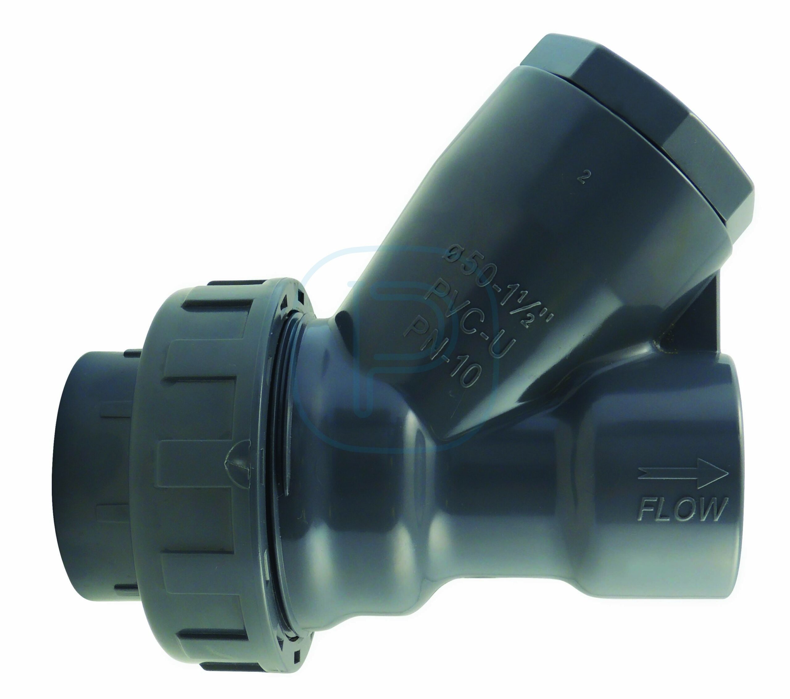 5497 CLAP.BOULE A COLLER FF 63 PVC SIMPLE UNION
