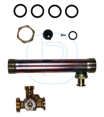 Vanne à bille et tuyauterie 3 voies, utilisé dans les kits 3 voies (97943608)