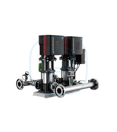 Surpresseur à vitesse variable équipé de 2 à 4 pompes CRE - GRUNDFOS HYDRO MULTI-E 2 CRE15-4 (91048889)