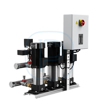 Surpresseur à vitesse fixe équipé de 2 ou 3 pompes CMV - GRUNDFOS HYDRO MULTI-S 3 CMV5-10 (91048622)