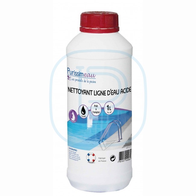 Nettoyant ligne d'eau acide 1L - PURISSIMEAU (2220991)