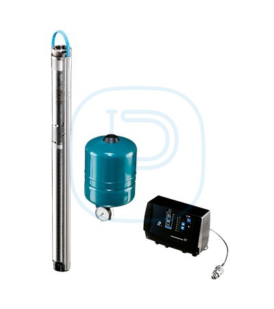 Ensemble pour pression constante (pompe immergée 3" incluse) - GRUNDFOS SQE 2-85 (96524506)