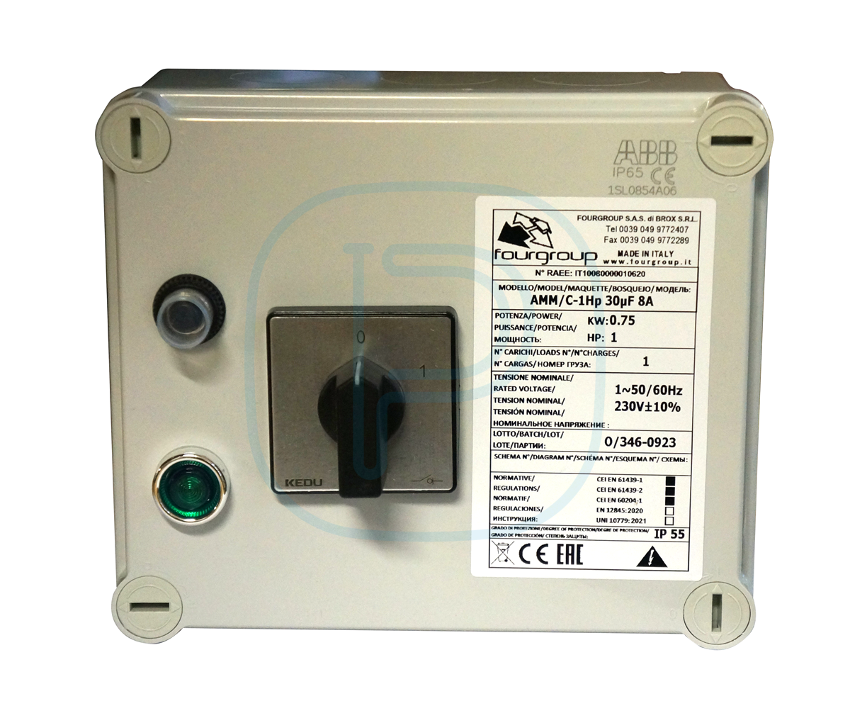 Coffret de démarrage 0.75kW - 30µF