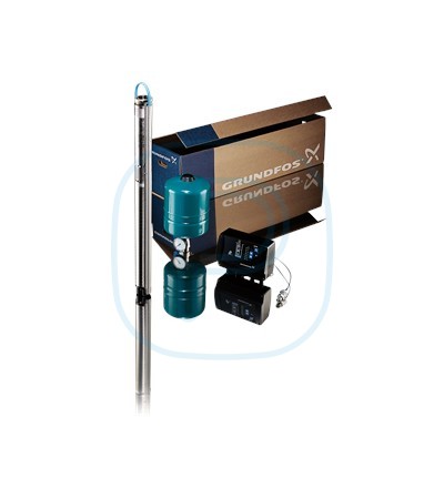 Ensemble pour pression constante (pompe immergée 3" incluse) - GRUNDFOS SQE 3-65 (96524501)