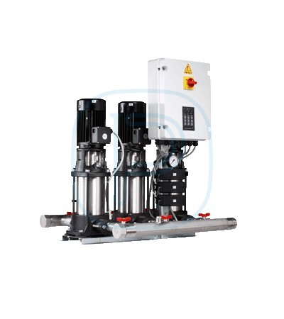 Surpresseur à vitesse fixe équipé de 2 ou 3 pompes CR - GRUNDFOS HYDRO MULTI-S 3 CR5-8 (91048755)