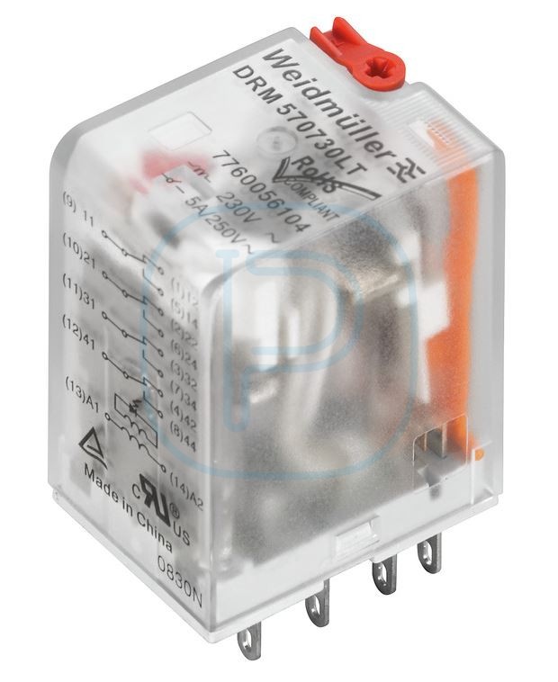 Bobine relais 4 contacts (24vac - 5A/230V)