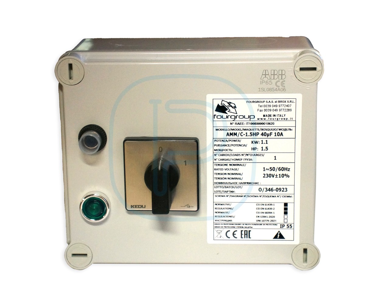 Coffret de démarrage 1.1kW - 40µF