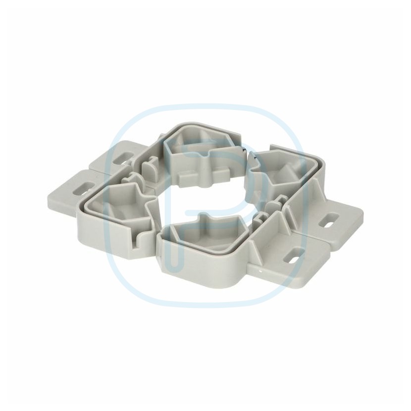 Jeu de 4 pattes de fixation murale FAMATEL compatible avec les coffrets 39123 à 39146