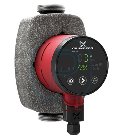 Circulateurs à vitesse variable pour bouclage ECS - GRUNDFOS ALPHA2 25-80 N 180 (99411428)