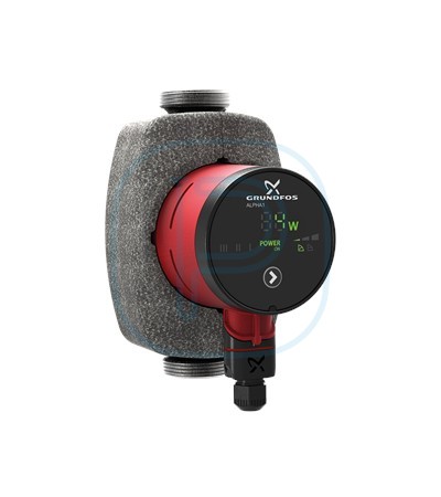Circulateurs à vitesse variable pour bouclage ECS - GRUNDFOS ALPHA1 25-80 N 180 (99199594)