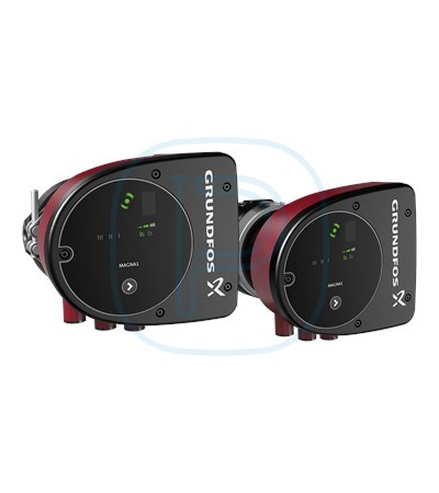 Circulateurs électroniques doubles - GRUNDFOS MAGNA1 D 32-60 (99221239)