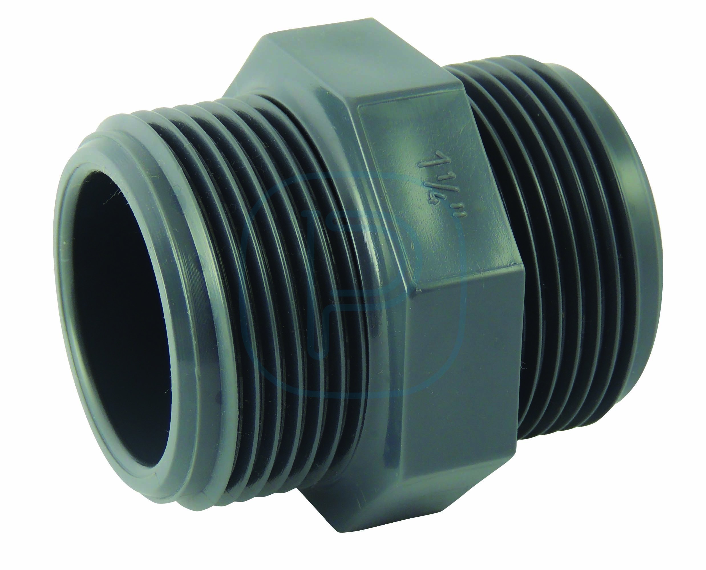 MAMELON DOUBLE MM PVC 1"1/4