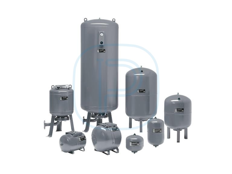 Réservoir à vessie GRUNDFOS GT-U 100L vertical PN10