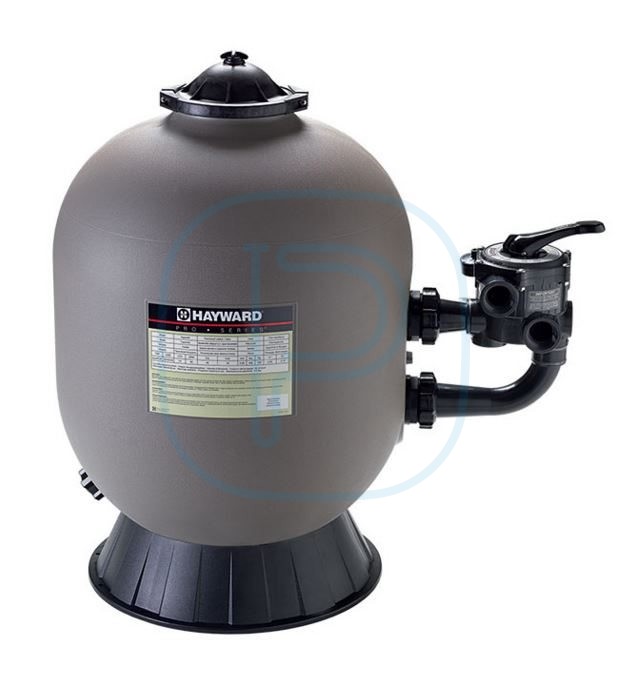 Filtre à sable Hayward Pro HB Side 30m3/h - garantie cuve 5 ans.