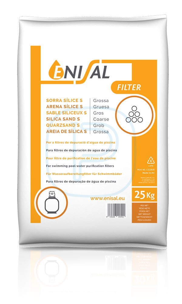 SABLE DE SILICE GRAVIER / SAC DE 25 KG
