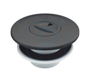 Buse d'aspiration Prestige - Prise balai (joint, écrou) - Coque - Anthracite