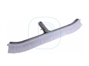 Brosse courbe 450 mm renfort alu à clip