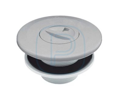 Buse d'aspiration Prestige - Prise balai (joint, écrou) - Coque - Gris
