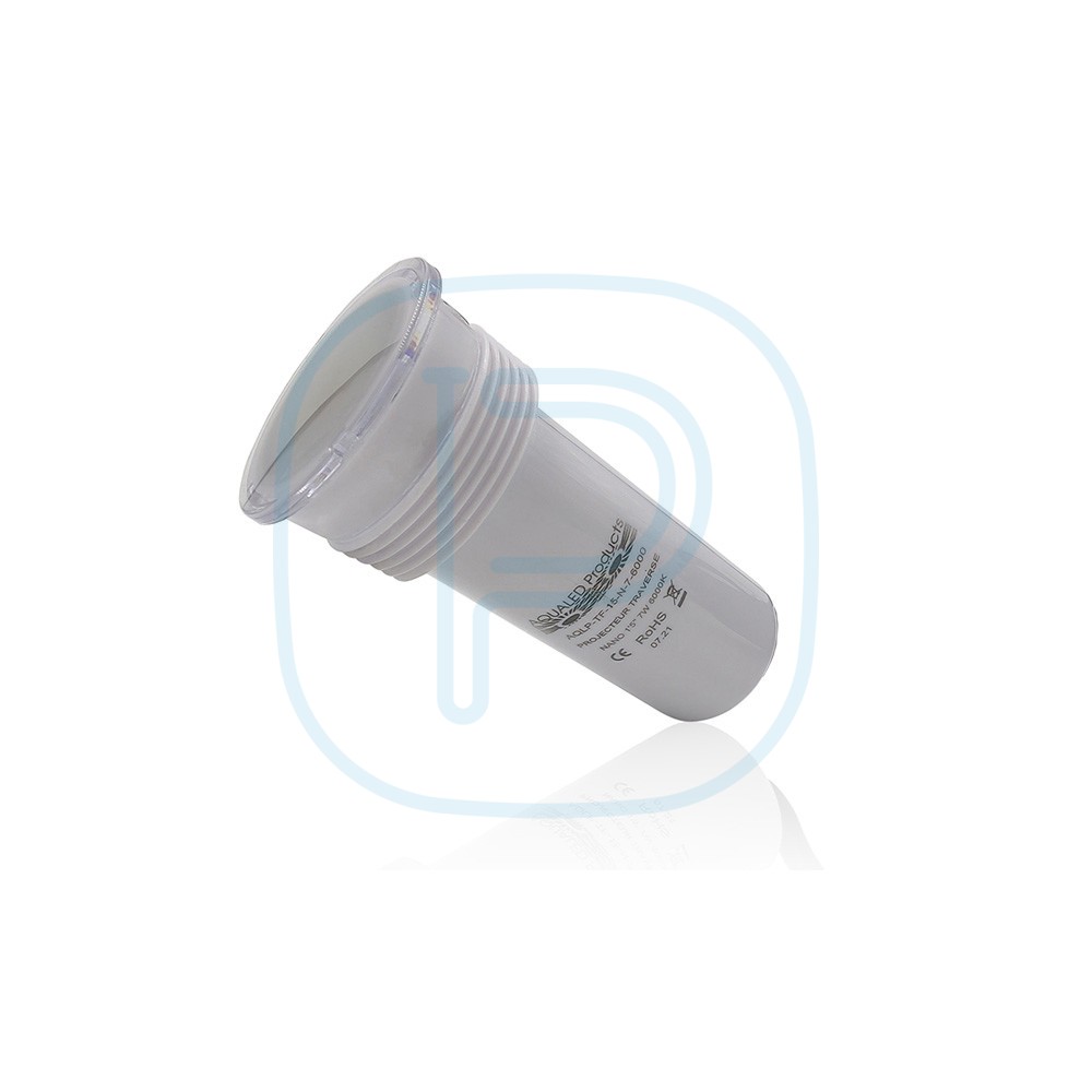 AQUALED - Projecteur traversée nano plus 1"1/2 12W 6000K