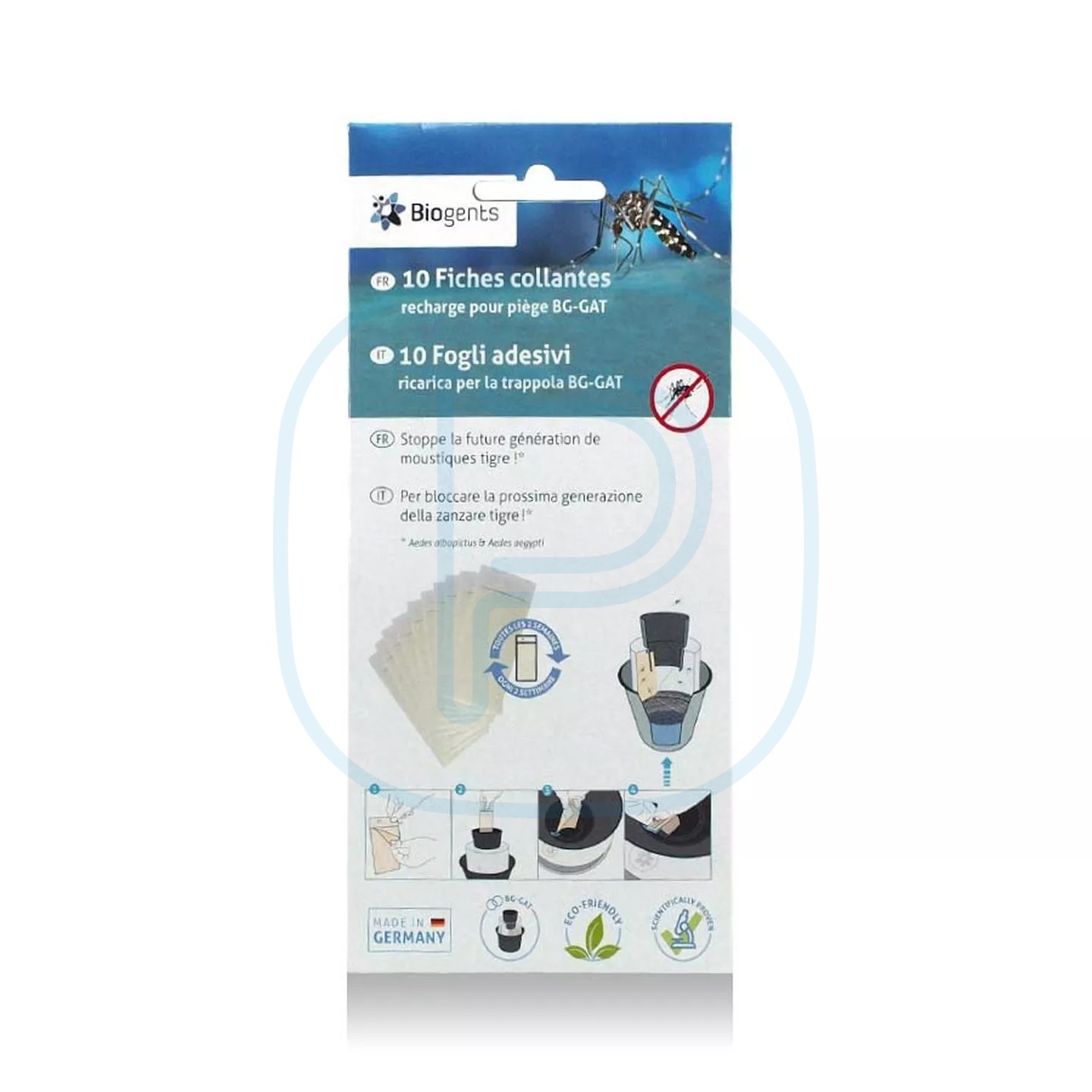 BIOGENTS Sticky Card (lot de 10)