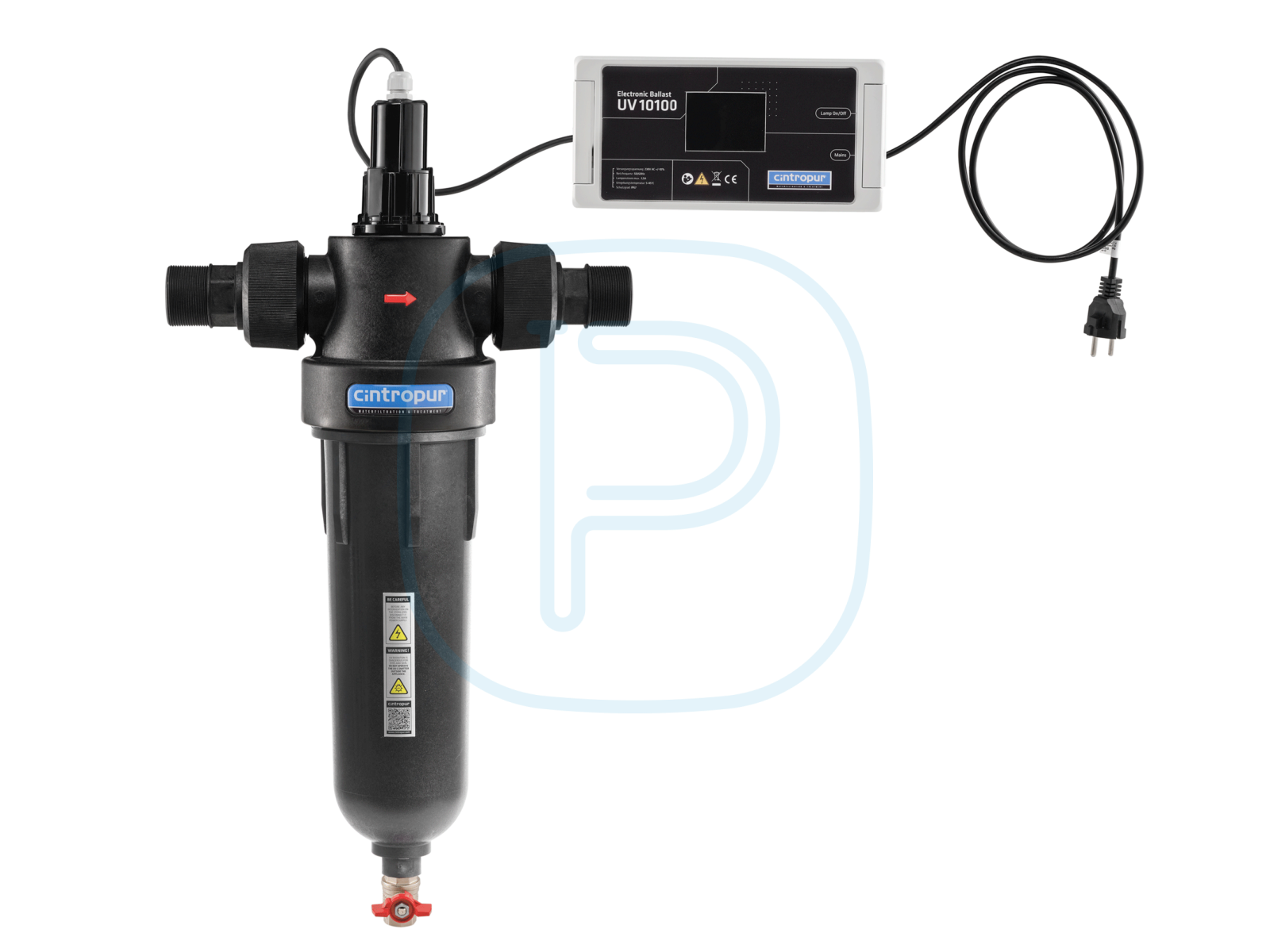 Cintropur stérilisateur UV10100 2" - 95W - débit max : 6.8m3/h