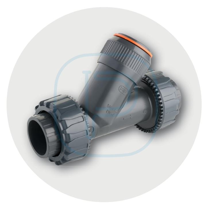 VRUIV50 CLAPET A PISTON FIP PVC PRESSION DIAMETRE 63