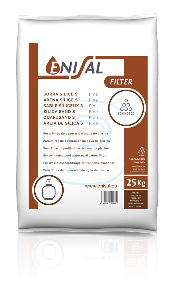 SABLE DE SILICE ENISAL FIN / SAC DE 25 KG