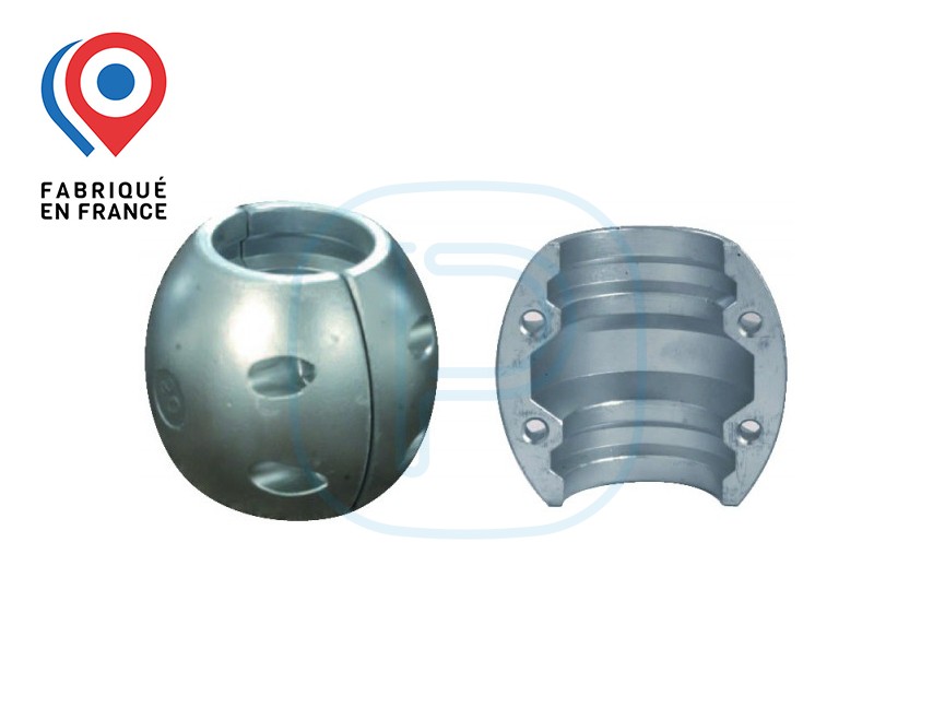 Anode sacrificielle en zinc pour pompe immergée - diamètre intérieur 40