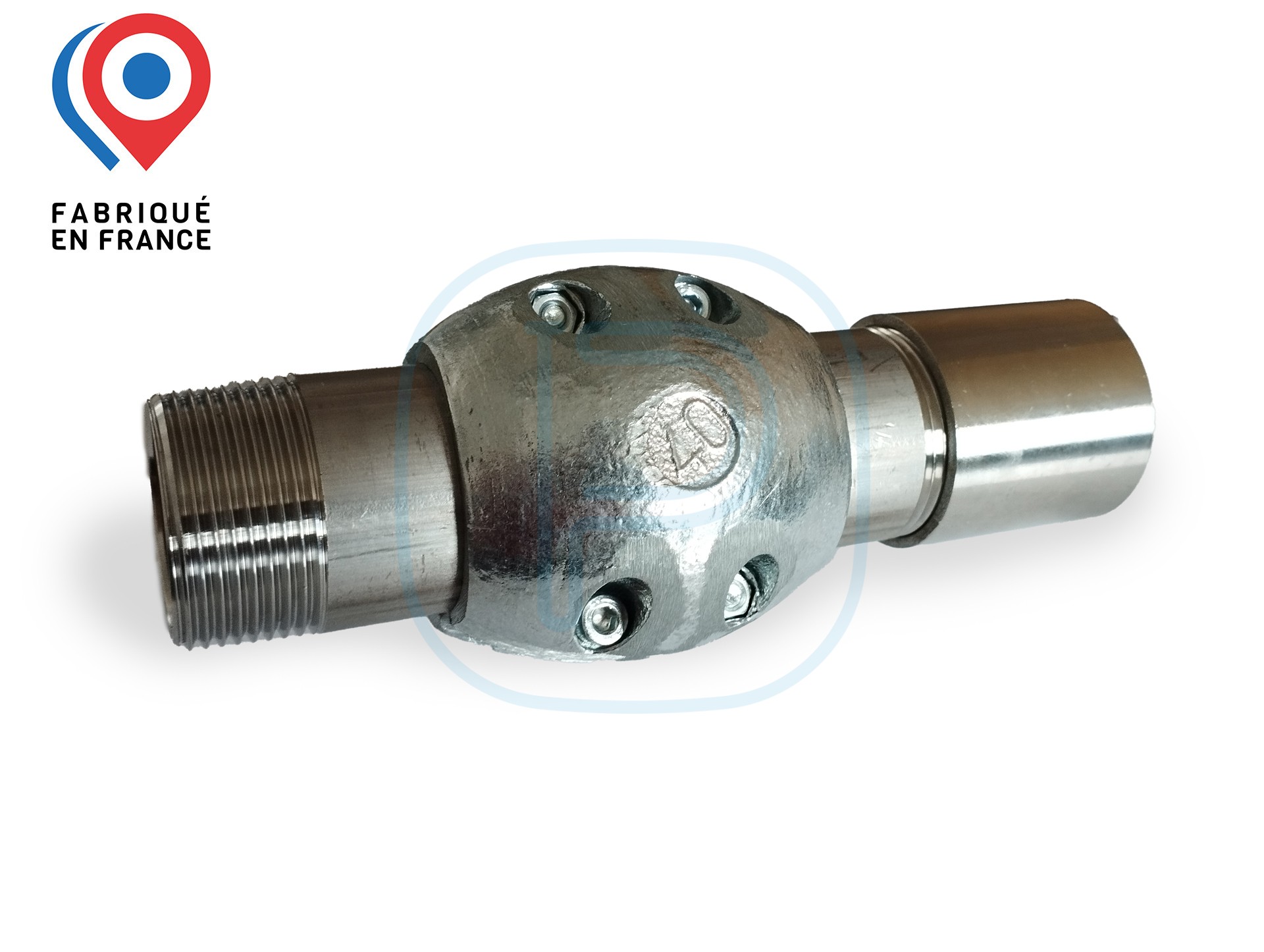 Kit bobine et manchon inox + anode sacrificielle en Zinc pour pompe immergée 1"1/4