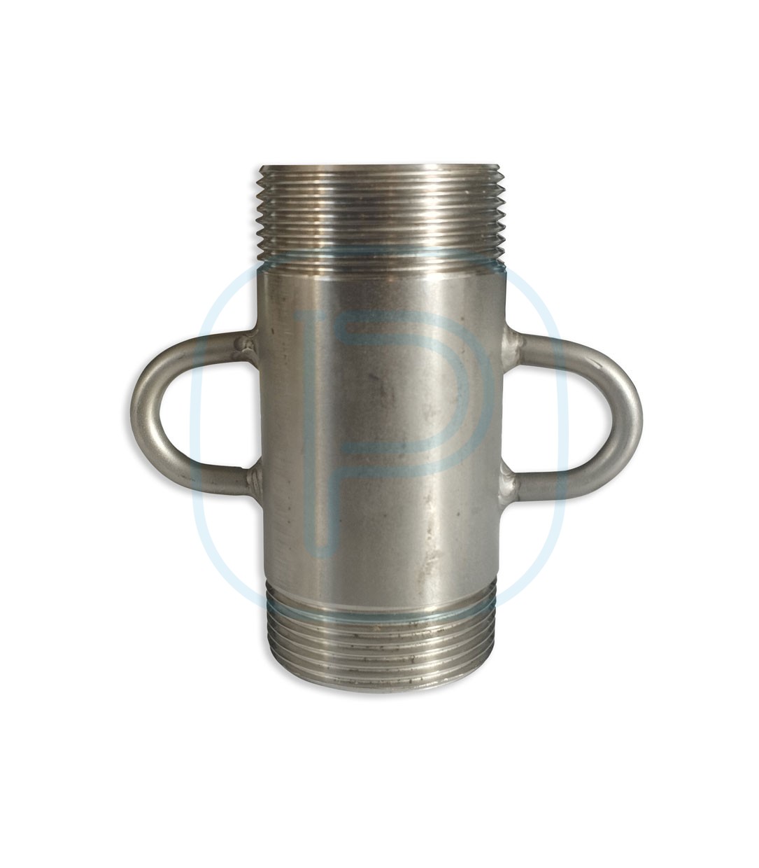Raccord de refoulement inox mâle/mâle 1"1/2 avec oreille