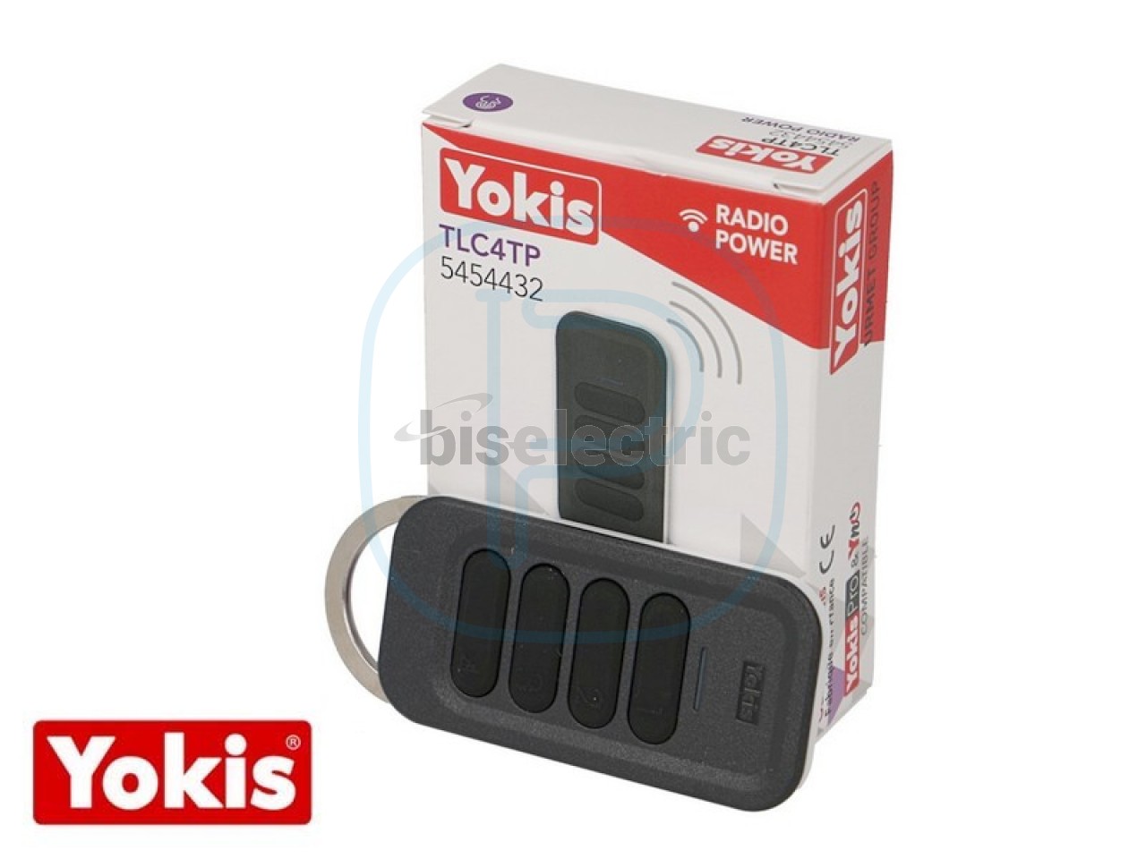 Télécommande 4 canaux pour télérupteur modulaire radio Yokis MTR2000MRPX
