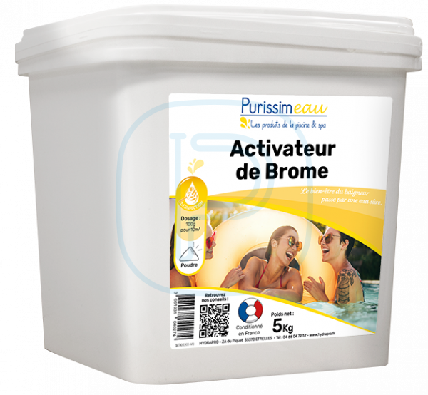 Activateur de brome 5kg - PURISSIMEAU