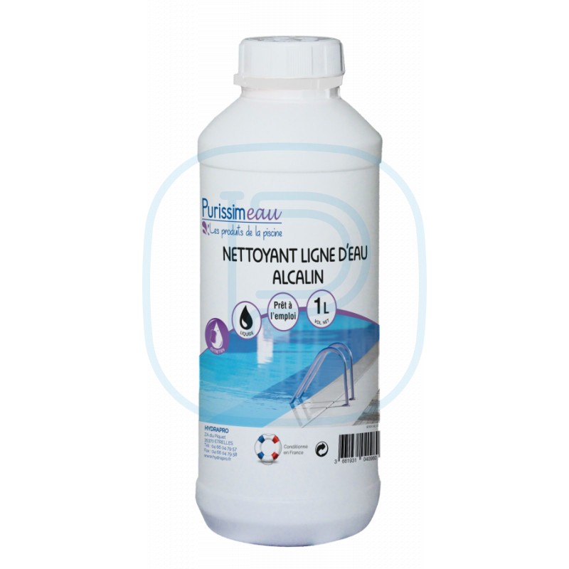 Nettoyant ligne d'eau Alcalin 1L - PURISSIMEAU (2224791)