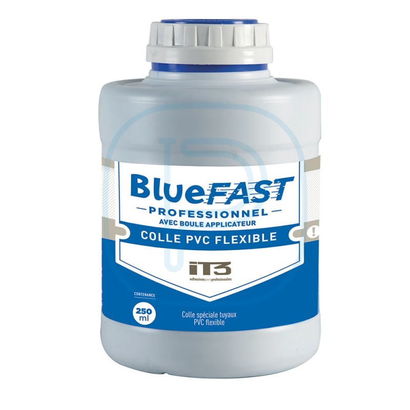 Colle 'Bluefast' spéciale PVC souple, séchage rapide 250ml