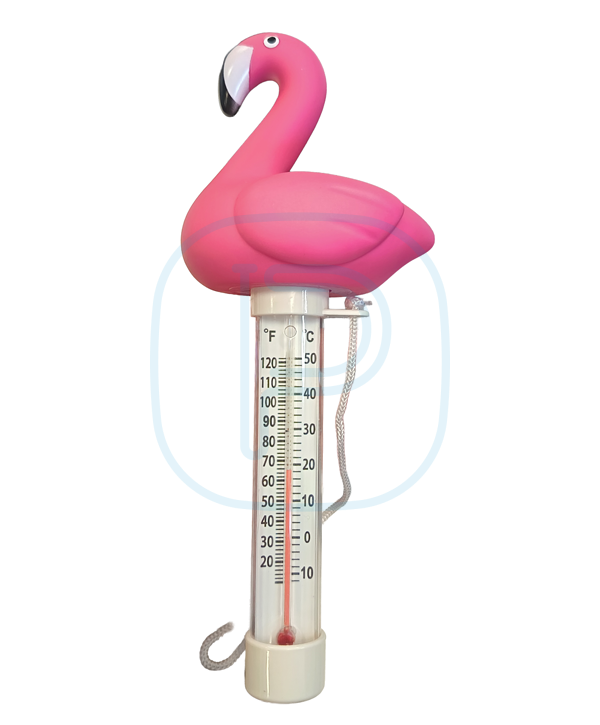Thermomètre Flamant rose