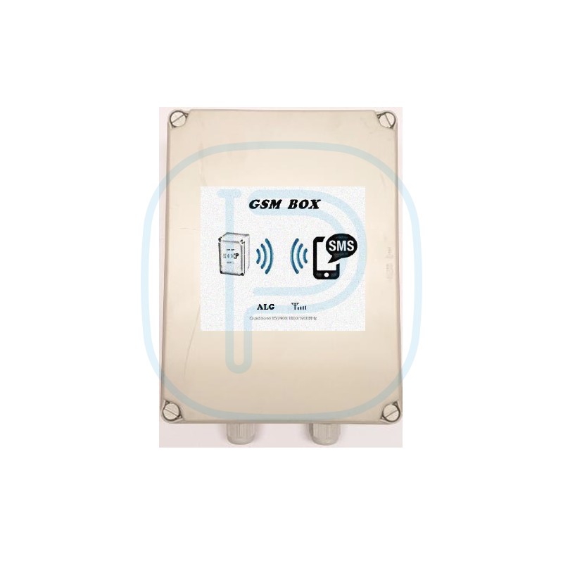 ALG - Boîtier d'alarme GSM (SMS) + batterie 6V