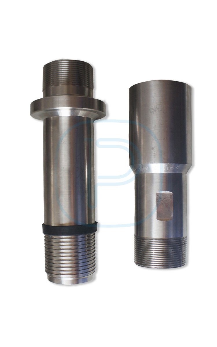 Kit d'adaptation haut et bas en inox pour tube uPVC diam 40 1"1/4