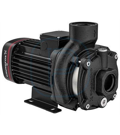 Pompe multicellulaire horizontale en fonte et acier inoxydable AISI304 - GRUNDFOS CM25-1 (98633860)