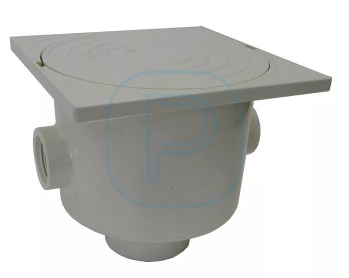 Boîtes de connexion pour coller les tuyaux de Ø 50 mm – Gris